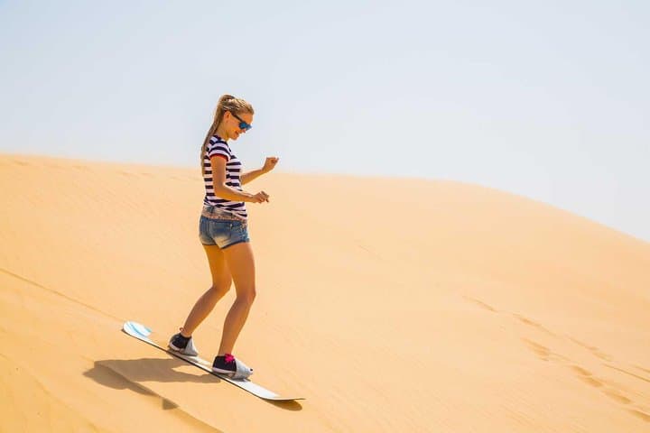 Morning Dubai Desert Safari: Camel Rides, Sandboarding & Dune Bashing photo 3