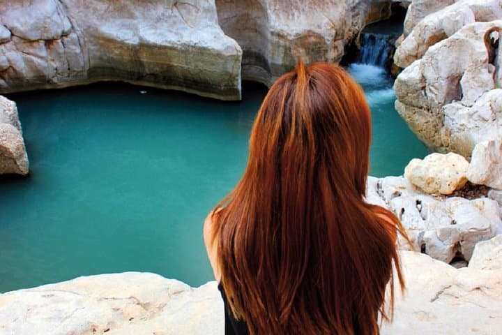 Wadi Shab Full-Day Adventure from Muscat: Canyon Hike, Cave Swim, and Coastal Sights