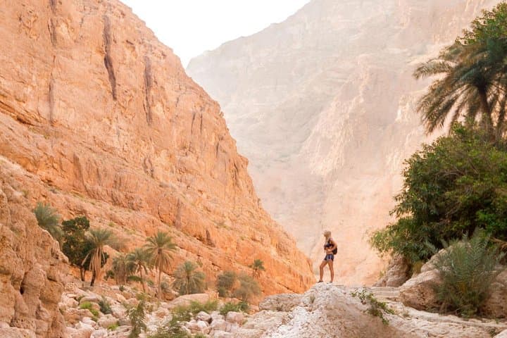 Wadi Shab Full-Day Tour from Muscat: Hike, Swim, and Cave Waterfall photo 6