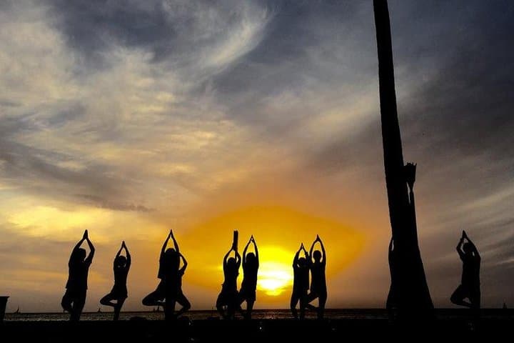 Waikiki Beach Yoga with Diamond Head Views — Morning & Sunset Sessions photo 5