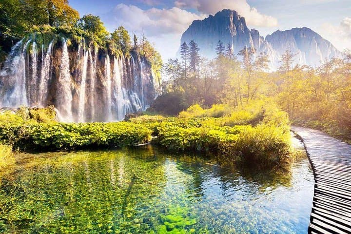 Plitvice Lakes Day Trip from Omiš: 16 Lakes, Waterfalls & Boardwalk Hike