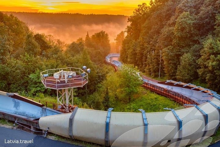 Riga Summer Bobsleigh: Wheeled Bobsled Runs Near Riga photo 2