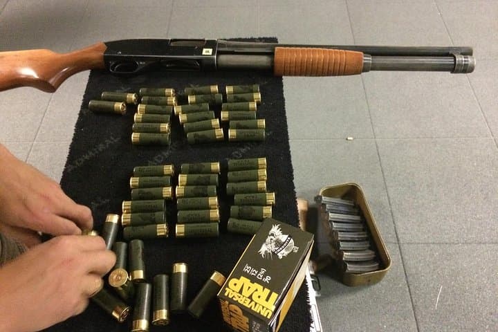 Riga Shooting 4 Guns — Fire Glock, AK-47, SCAR & Winchester in a Soviet Bunker