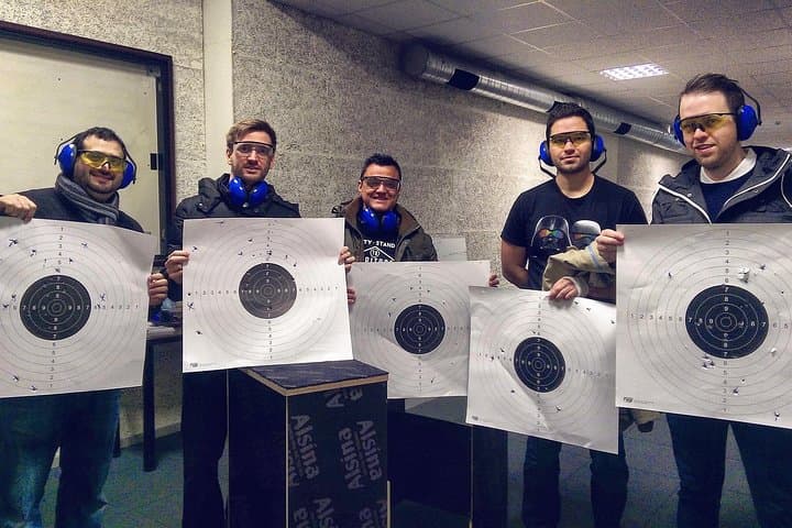 Riga Shooting: 6-Gun Range Experience with Glock, AK-47 & More