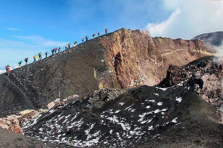 Climb Mount Etna’s Summit Craters: Cable Car & 4x4 Ascent to Bocca Nuova photo 4