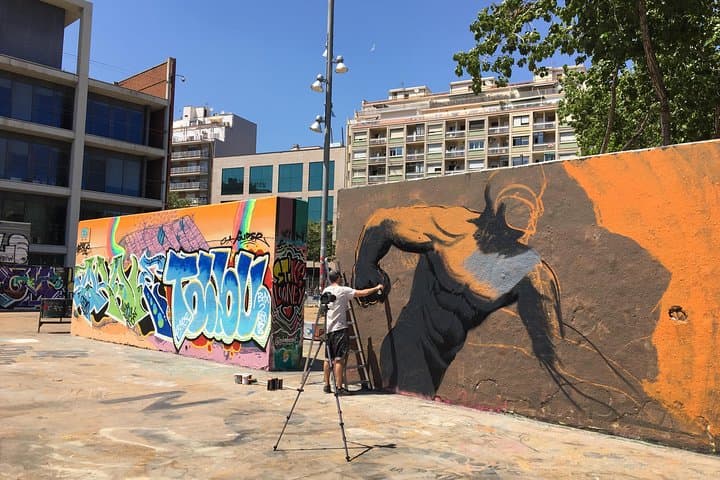 Insider Barcelona Street Art Tour: El Raval & Gothic Quarter Studio Visit photo 4