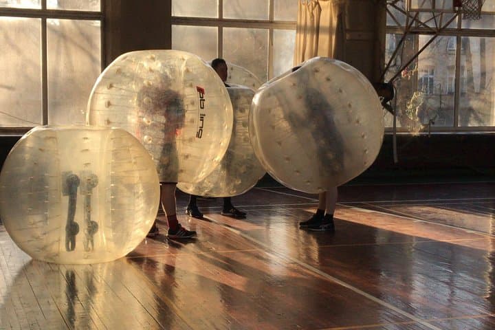 Riga Zorb Football: Inflatable Bubble Soccer Experience in Riga