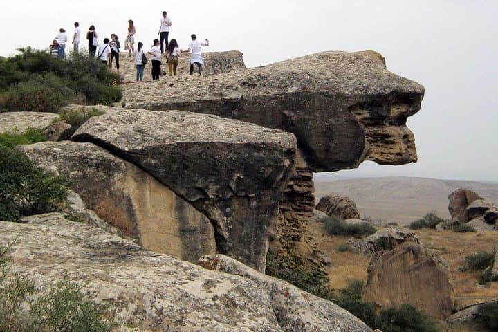 Gobustan & Absheron Private Tour — Rock Art, Mud Volcanoes, Fire Temple & Burning Mountain photo 2