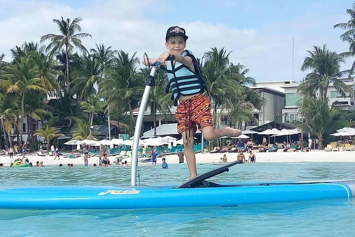 Boracay WaterWalkers: Walk-on-Water Hobie Mirage Eclipse Experience photo 3