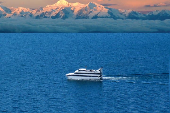 Sun Island Catamaran Cruise on Lake Titicaca from Puno