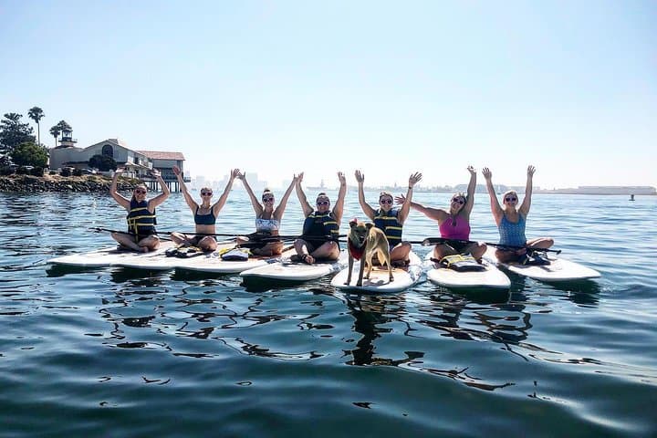 Stand-Up Paddleboard Rentals at Liberty Station Waterfront, San Diego