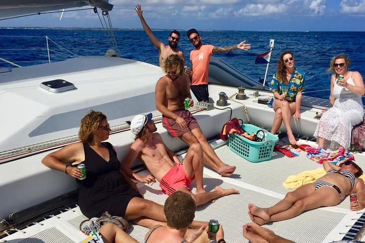 Private Day Sail on a Trimaran: South Coast St. Maarten & Anguilla Channel photo 4