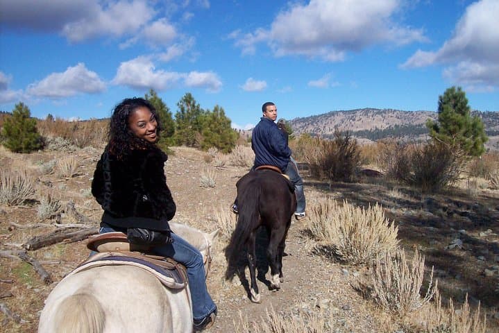 Horseback Riding Near Reno: Guided Sierra Nevada Trail Ride to Donner Camp photo 1