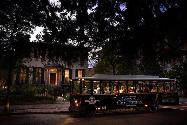 Savannah Ghosts & Gravestones Trolley Tour — Haunted River Street & Andrew Low House photo 2