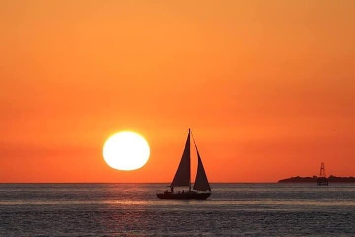 Private Key West Sunset Sail on the Classic Sloop High Tide photo 5