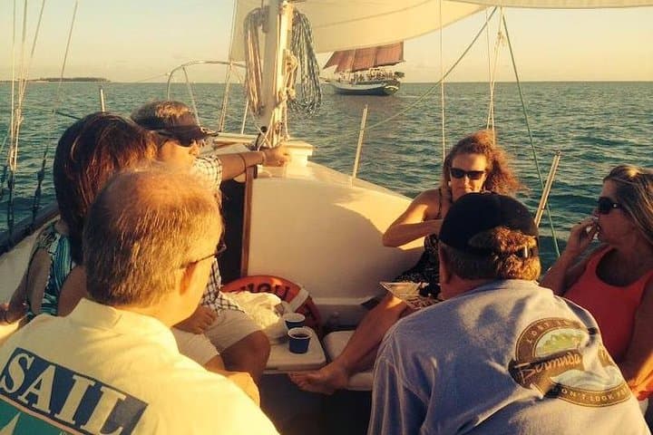 Private Key West Sunset Sail on the Classic Sloop High Tide photo 6