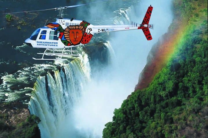 Flight of Angels: 13-Minute Helicopter Scenic Over Victoria Falls
