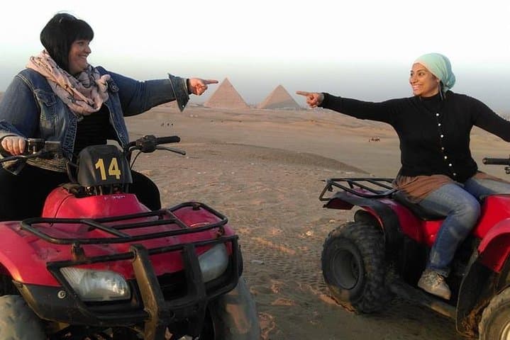 Giza Desert Quad Bike Tour: ATV Adventure at the Pyramids photo 4