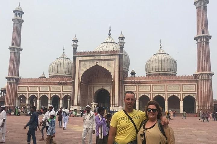 Old and New Delhi Full-Day Private Tour — Qutub Minar, Jama Masjid & Rickshaw Ride photo 2
