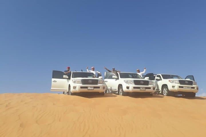 Red Desert Sunset Safari in Dubai with Private Camp Table & Live Entertainment photo 4