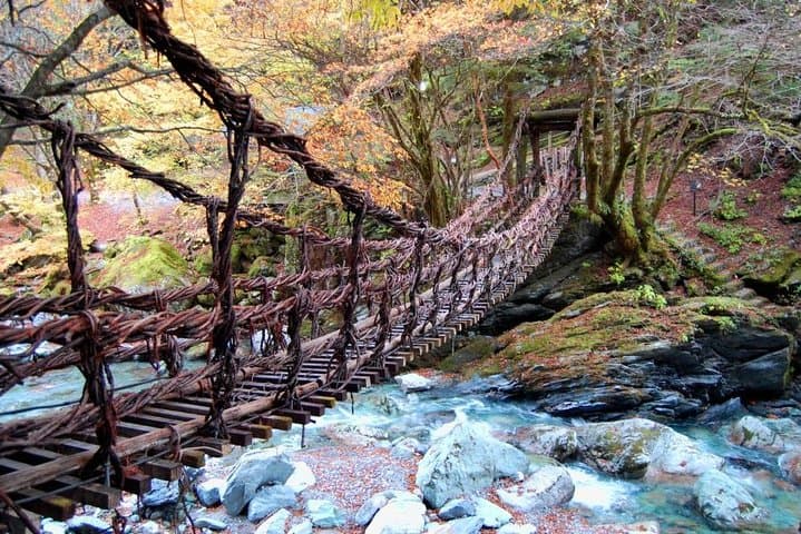 Iya Valley Highlights: Private Full-Day Chauffeur Tour of Vine Bridges & Oboke Gorge