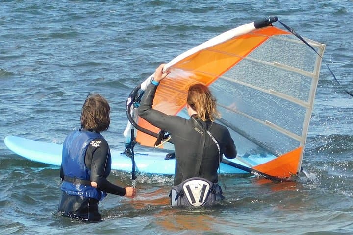 Dynamic Windsurfing Beginner Class Day 1 in Stockholm — Learn to Sail the City Winds photo 2
