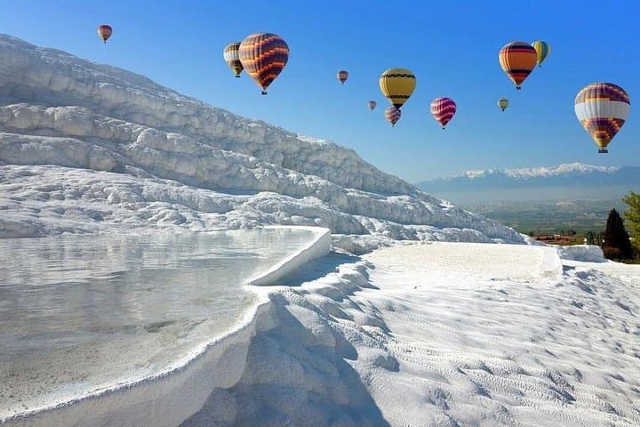 Pamukkale Hot Air Balloon Tour — Sunrise Flights Over the Travertines photo 1