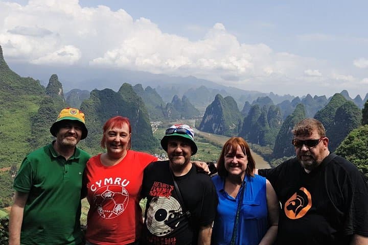 Li River Bamboo Boat & Xianggong Hill: Daxu to Yangshuo Private Day Tour from Guilin photo 2
