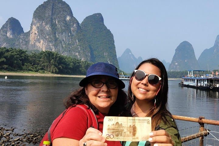 Li River Bamboo Boat & Xianggong Hill: Daxu to Yangshuo Private Day Tour from Guilin photo 3