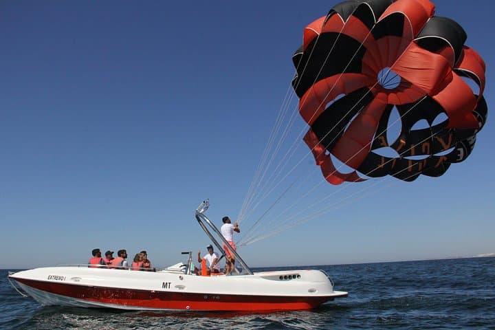 Parasailing Faro: Soar Above Vilamoura’s Algarve Coast photo 2