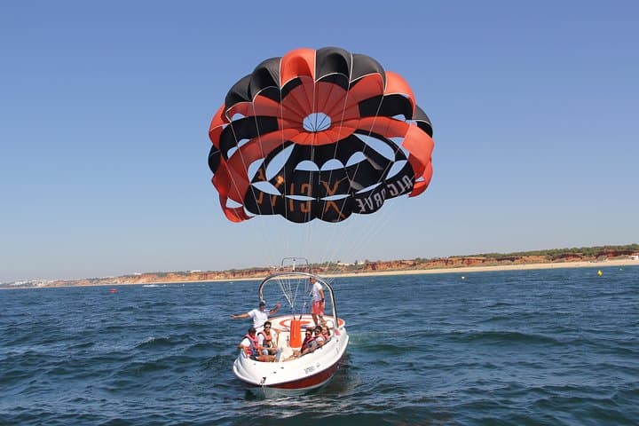 Parasailing Faro: Soar Above Vilamoura’s Algarve Coast photo 3