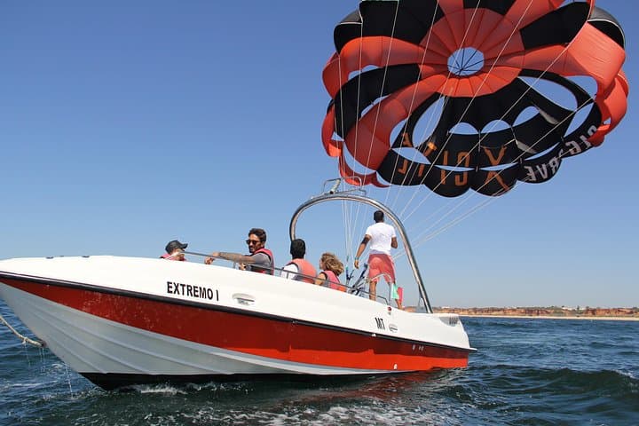 Parasailing Faro: Soar Above Vilamoura’s Algarve Coast photo 6