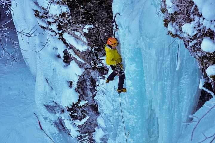 Arctic Ice Climbing Near Kiruna — Guided Intro to Vertical Ice photo 2
