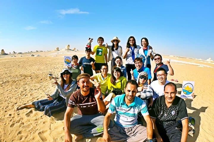 3-Day White Desert & Bahariya Oasis Safari — Camping Among Chalk Sculptures