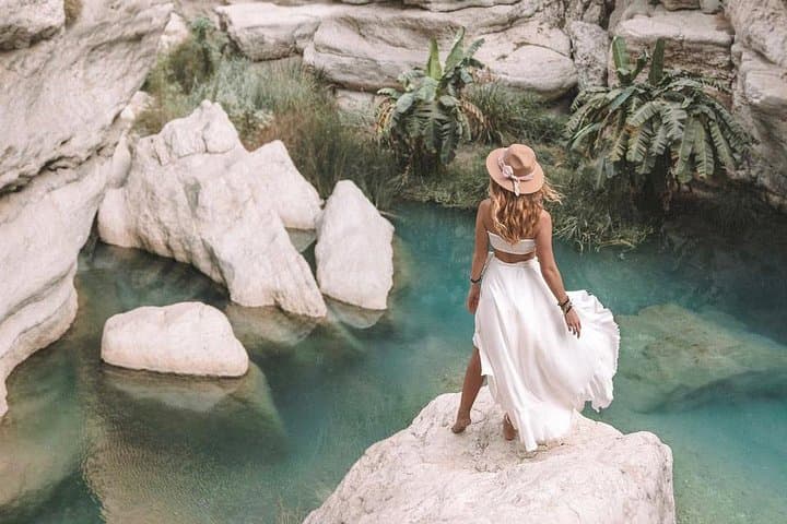 Oman Coastal Adventure: Wadi Shab, Sur & Ras al Jinz Turtle Night Walk — 2-Day Private Tour from Muscat