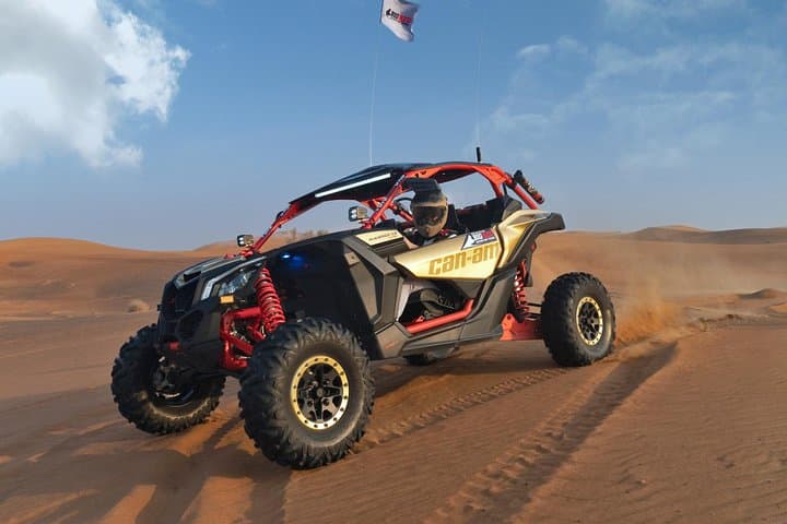 Drive a Can-Am Maverick X3 Turbo Through Dubai’s Red Dunes photo 6