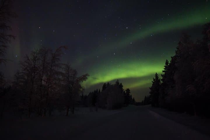 Aurora Hunting from Luosto: Car-Based Northern Lights Chase, Campfire & Photos