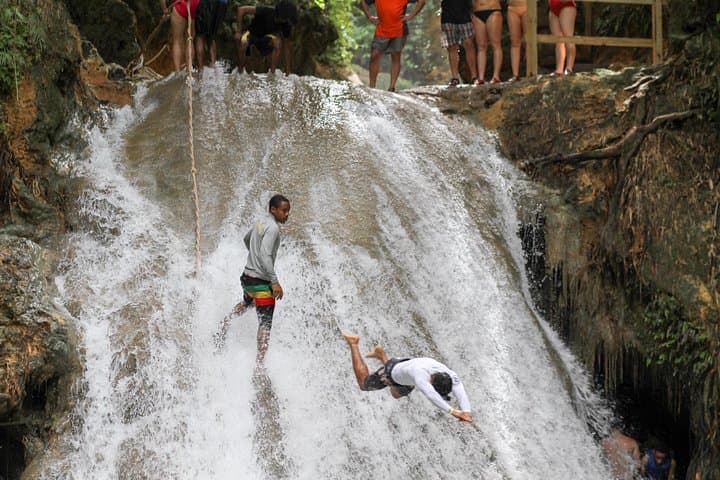 Blue Hole & Dunn's River Falls: Ocho Rios Waterfall Adventure from Negril photo 5