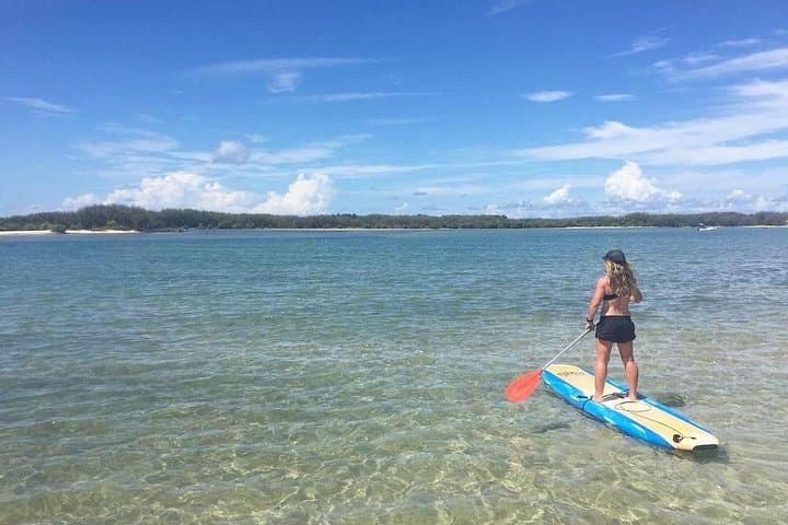 Golden Beach 1-Hour Stand-Up Paddleboard Hire — Pumicestone Passage SUP near Bribie Island photo 2