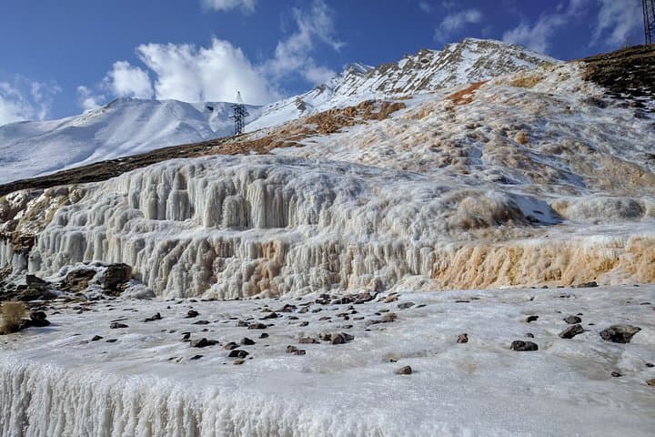 Kazbegi Day Trip — Hike to Gveleti Waterfall, Gergeti & Ananuri on the Georgian Military Highway photo 5