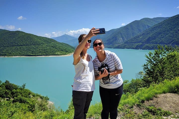Kazbegi Day Trip — Hike to Gveleti Waterfall, Gergeti & Ananuri on the Georgian Military Highway photo 2