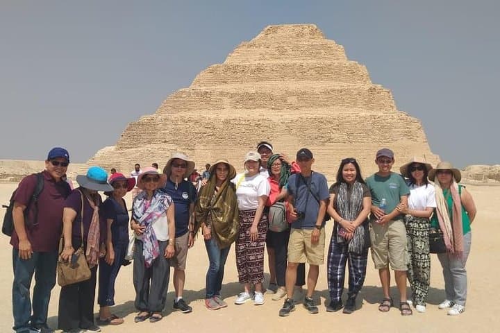 Overnight Cairo Tour from Alexandria Port — Giza Pyramids, GEM & Private Egyptologist Guide photo 2