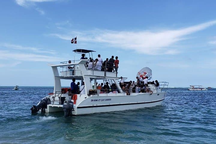 Punta Cana Party Catamaran Snorkel Cruise with Open Bar photo 2