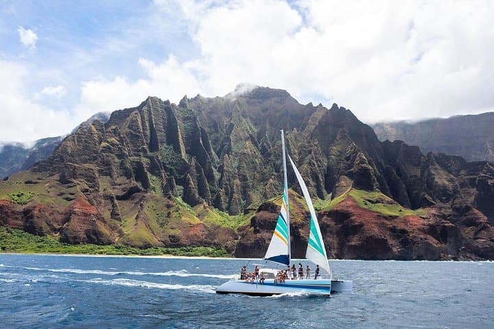 Sail and Snorkel the Na Pali Coast: Catamaran Adventure from Port Allen photo 4