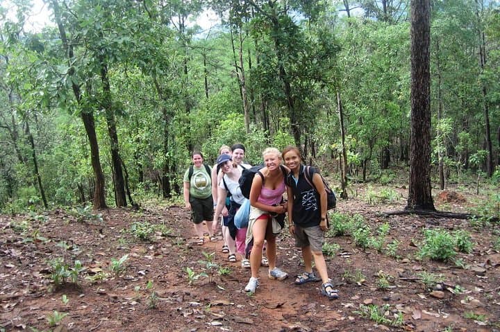 3-Day Mae Wang Jungle Trek: Waterfalls, Bamboo Rafting & Karen Village Stay photo 3