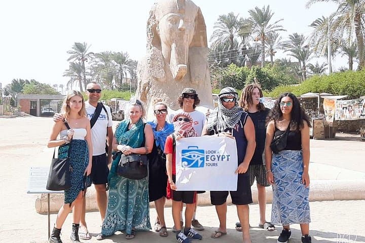 Full-Day Giza, Saqqara & Memphis: Private Egyptologist Tour with Lunch & Camel Experience photo 2
