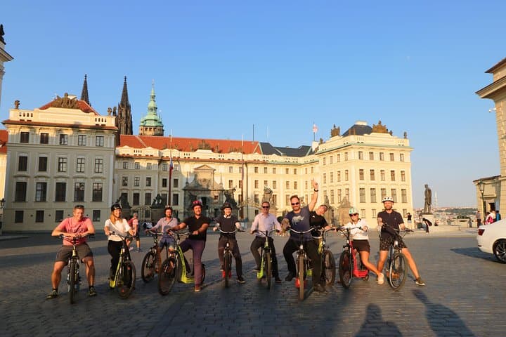 Prague E-Bike & E-Scooter Guided Tour: Riverbanks, Castle Views & Historic Quarters photo 5