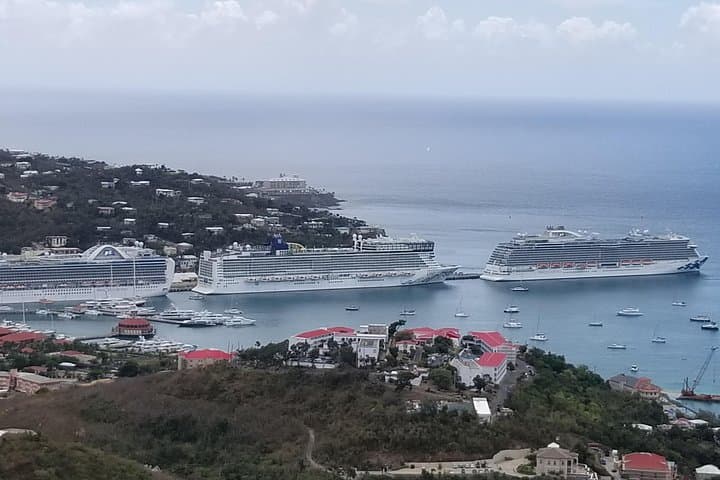 St. Thomas Shopping, Sightseeing & Swimming Excursion — Views, History & a Dip photo 3