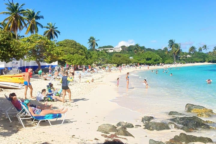 St. Thomas Shopping, Sightseeing & Swimming Excursion — Views, History & a Dip photo 5