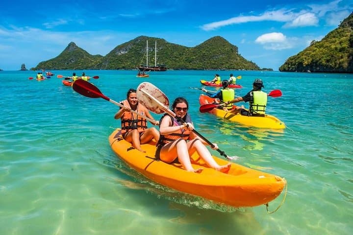 Angthong National Marine Park Big Boat Tour from Koh Samui — Kayak, Snorkel & Blue Lagoon photo 4